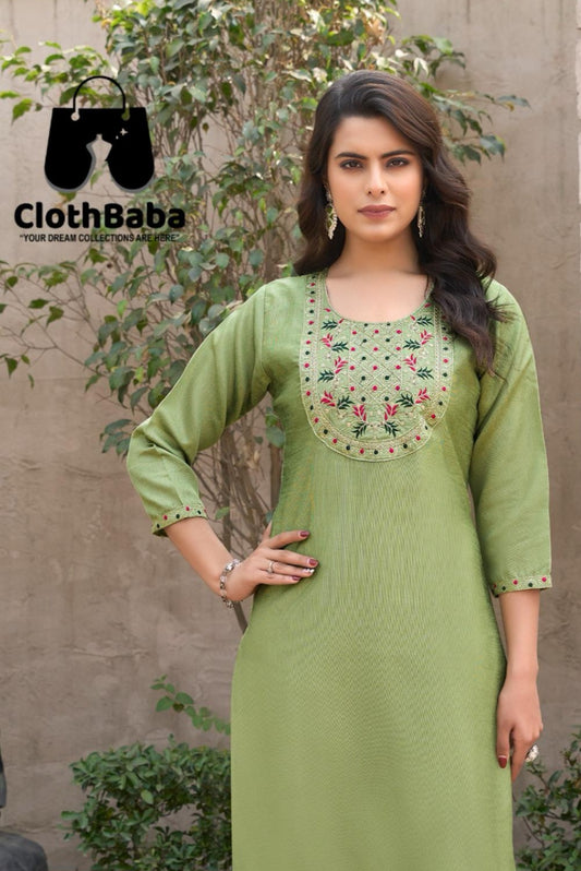 Trendy Pista Kurti  – Perfect for Office & Everyday Wear