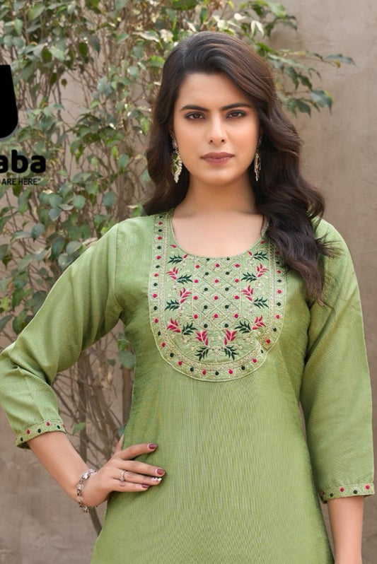 Trendy Pista Kurti  – Perfect for Office & Everyday Wear